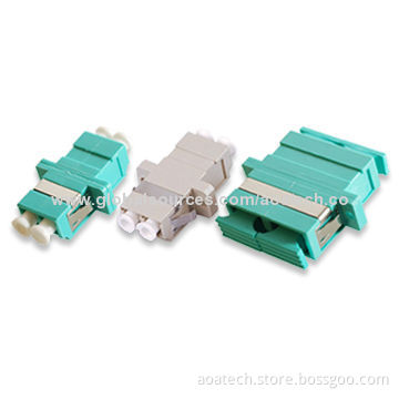Fiber-optic Adapters in OM3 Type, Used in Gigabit Ethernet